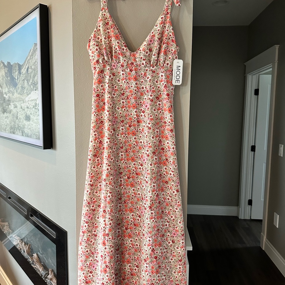 Floral Pink Dress